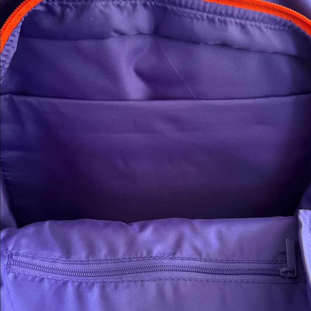 Vera Bradley Lighten Up Essential Backpack Purple Colorblock - Picture 7 of 9